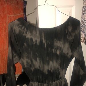Converse All Star two-tone tiedye longsleeve